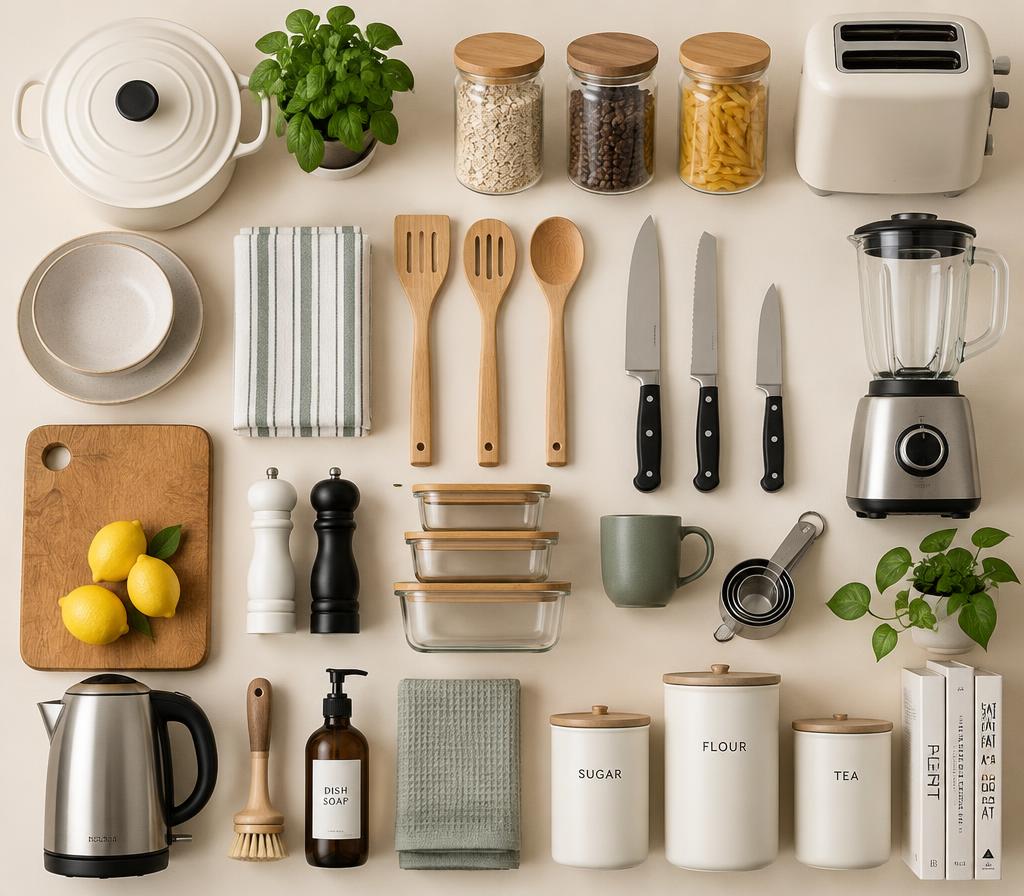 Achadinhos de casa e cozinha organizados